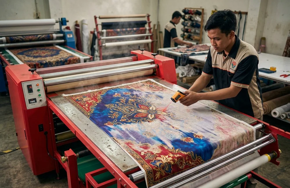 pengecekan suhu platen mesin sublimasi dengan infrared.jpeg