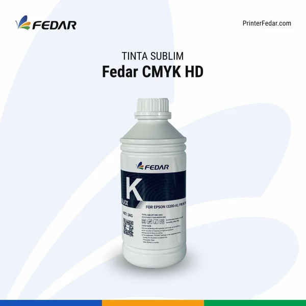 Tinta Sublim Fedar CMYK HD - gambar 2
