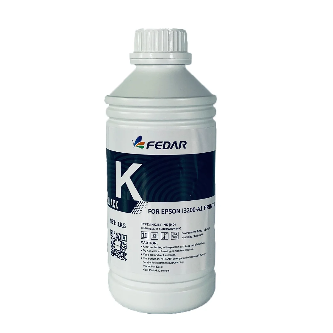 Tinta Sublim Fedar Inkjet HD CMYK 1000 ml view 2