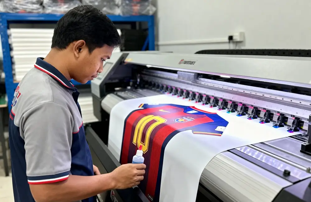proses mencetak desain ke transfer paper sublimasi.webp