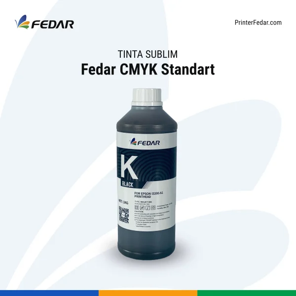 Tinta Sublim Fedar CMYK Standart - gambar 3