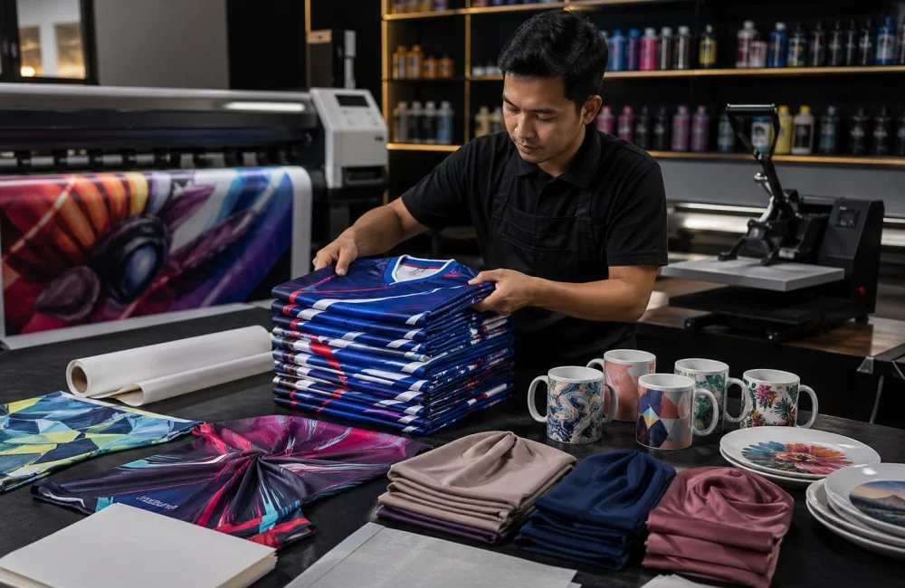 rekomendasi transfer paper berdasarkan jenis produk sublimasi.jpeg