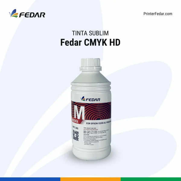 Tinta Sublim Fedar CMYK HD - gambar 5