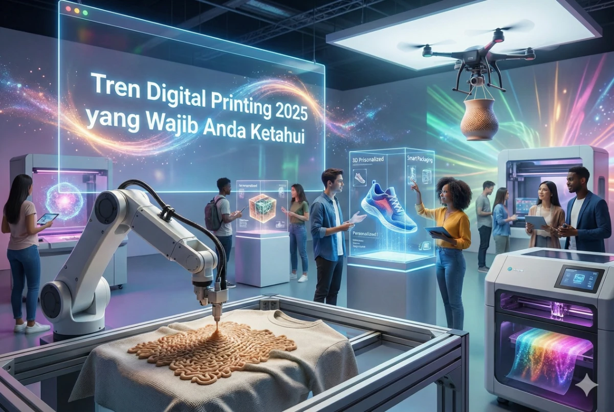 DTF printing machine in action