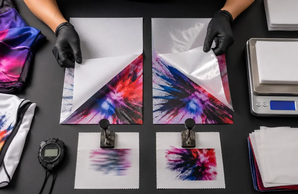 tabel perbandingan transfer paper fast dry dan sticky sublimasi.jpeg
