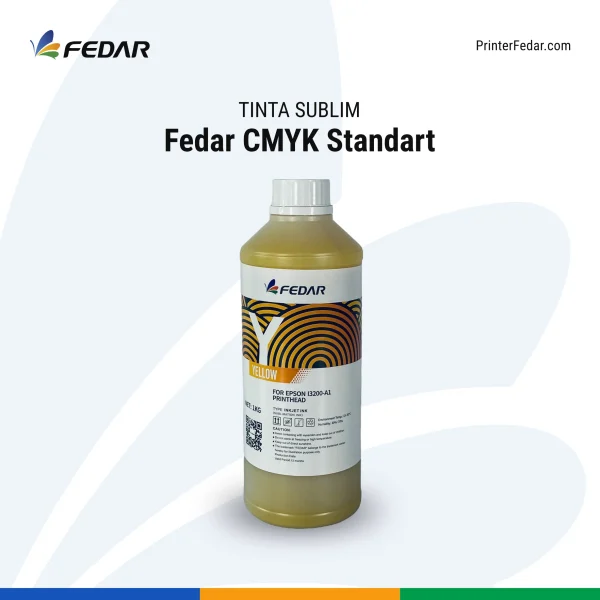 Tinta Sublim Fedar CMYK Standart - gambar 5