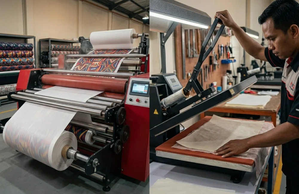 mesin press sublimasi roll to roll dan manual transfer paper.jpeg