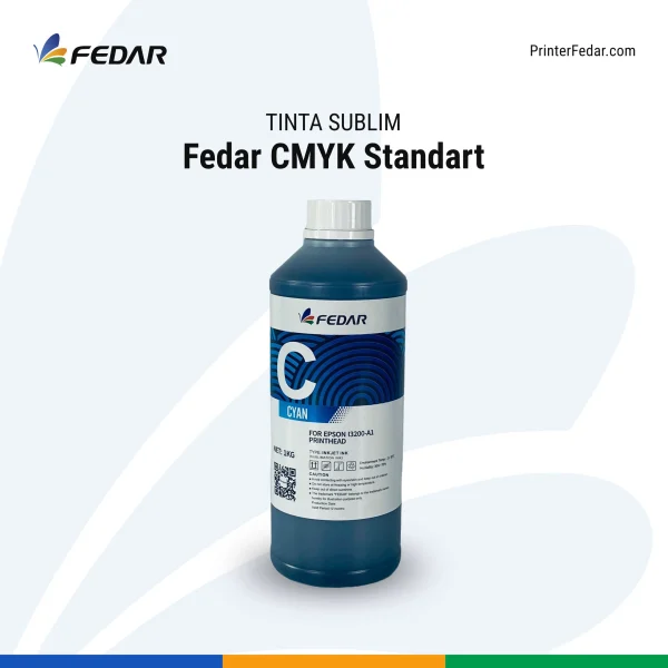 Tinta Sublim Fedar CMYK Standart - gambar 2